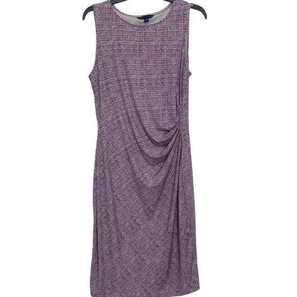 Brooks Brothers Medium‎ M Dress Multi Print Slip Lining - Picture 4 of 6